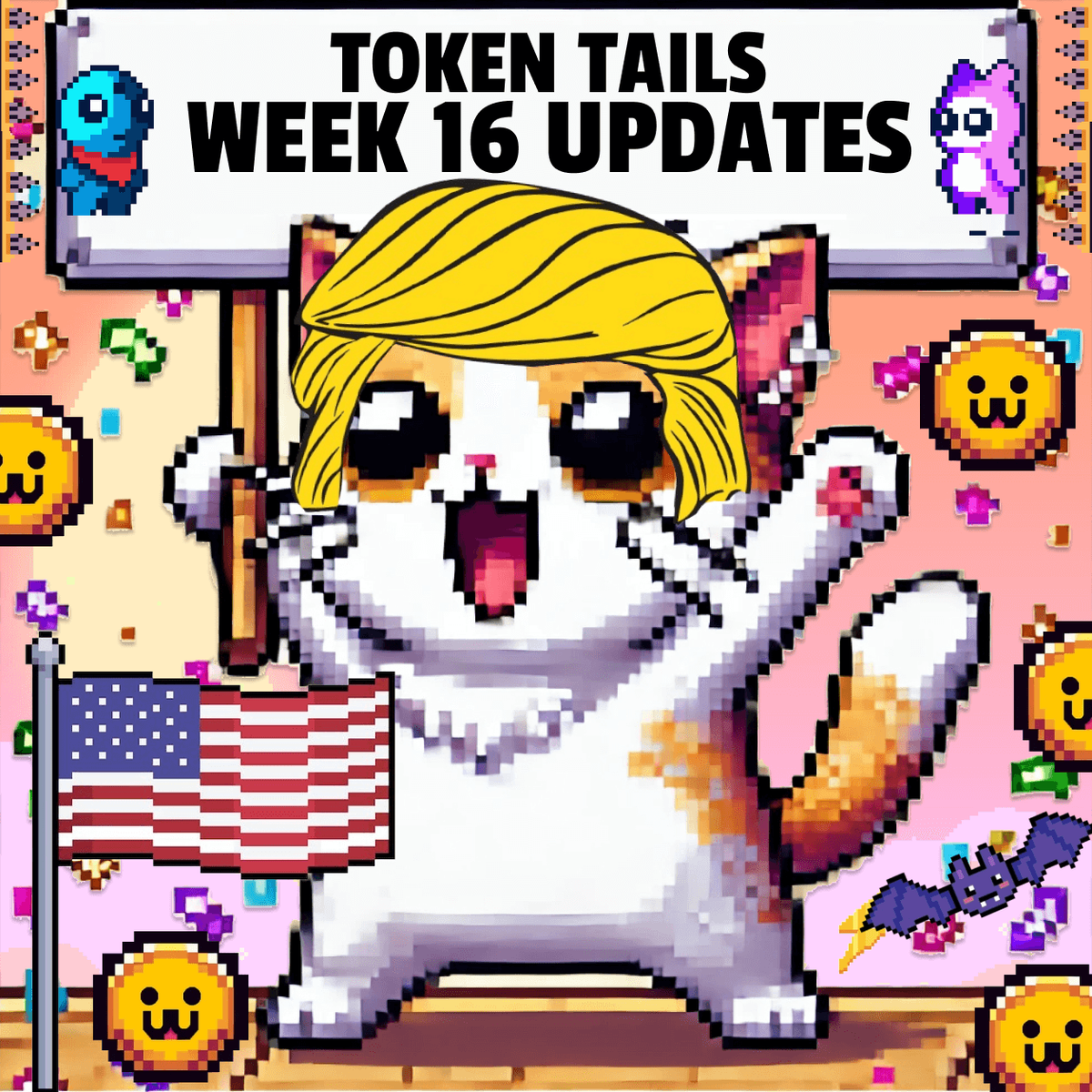 Token Tails Weekly Update — Week 16: Enemies! 🐾