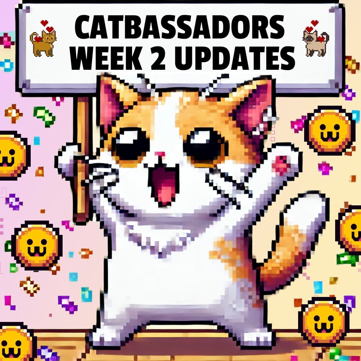 Token Tails Weekly Update - Week 2: New Catbassador Features! 🐾